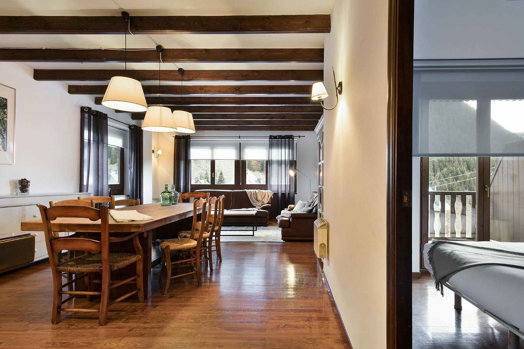 Luderna - Apartamento Con Terraza Bonaigua B2 Salient Baqueira Beret Buitenkant foto